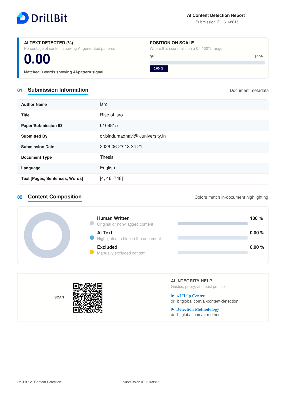Drillbit AI Report